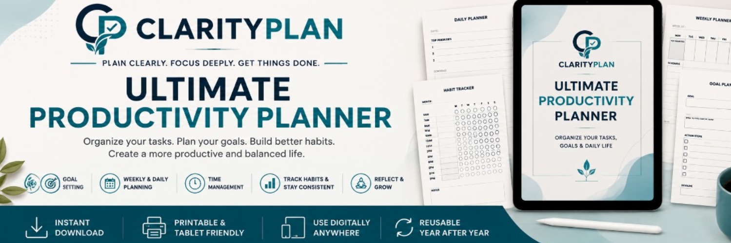 ClarityPlan Cover Image